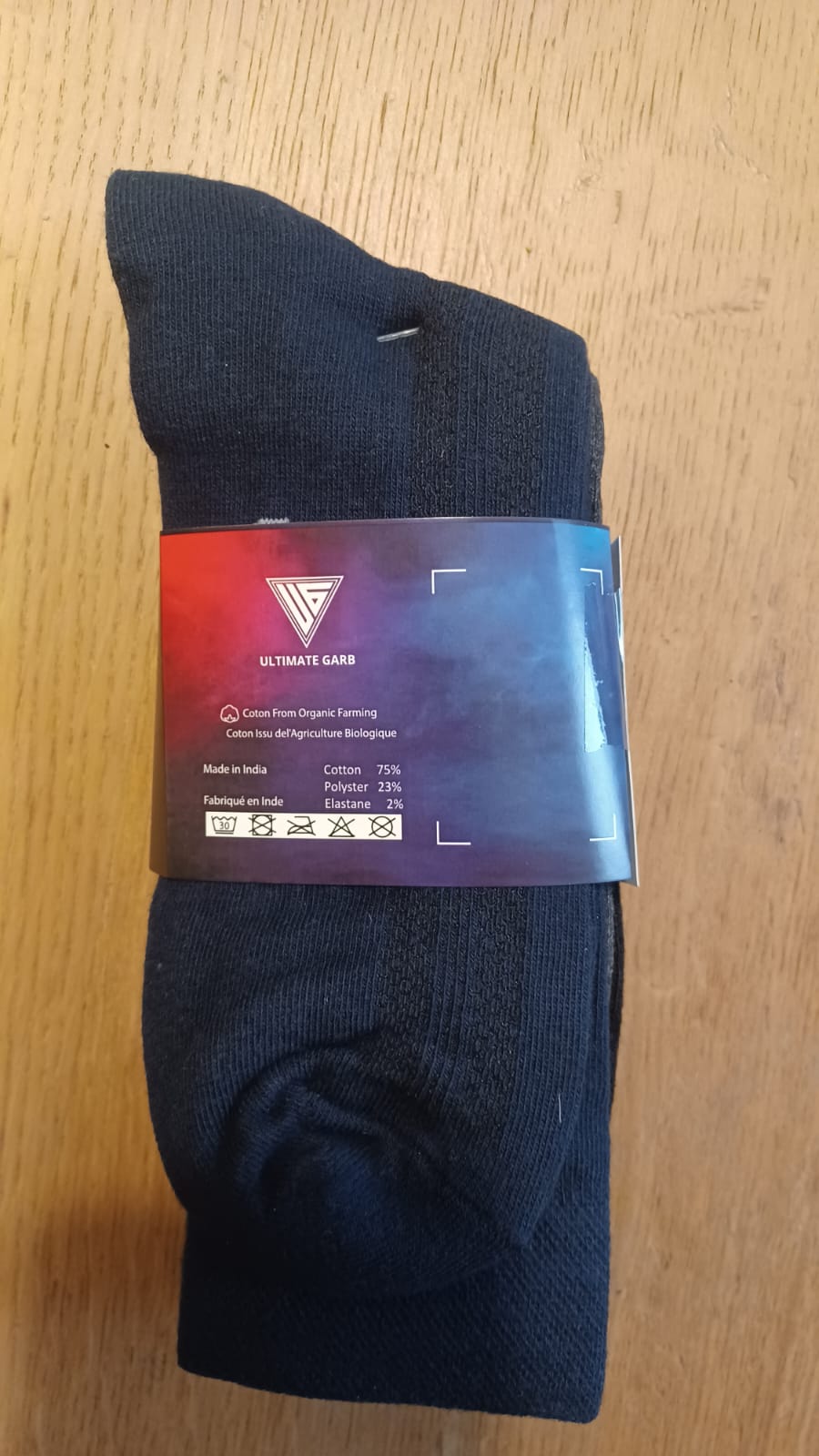 Stripe Crew Socks 3pk