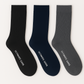 Stripe Crew Socks 3pk
